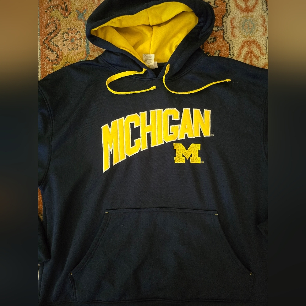 Michigan hoodie, adult size xl